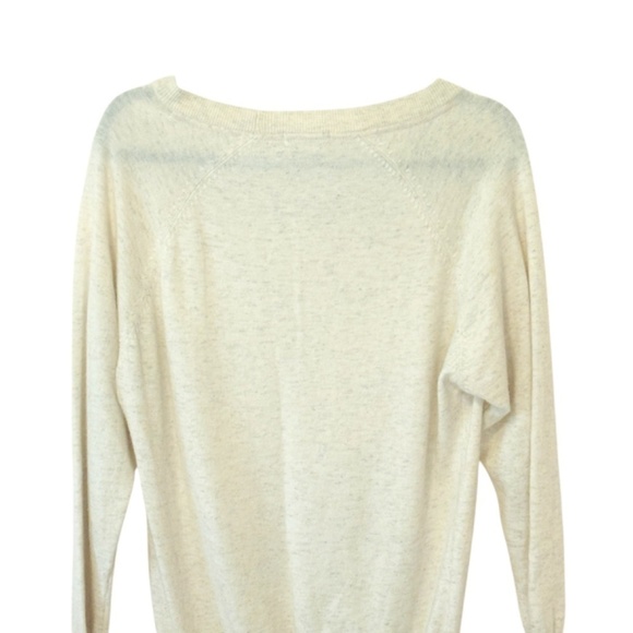 Aritzia Talula Cream Cashmere Angora Blend Sweater SZ Small - Picture 4 of 7